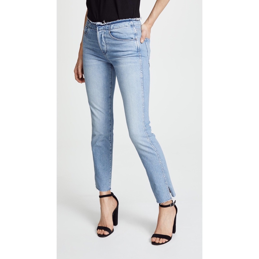 3x1 W4 Raw Edge Shelter Slim High Rise Jesse Jeans